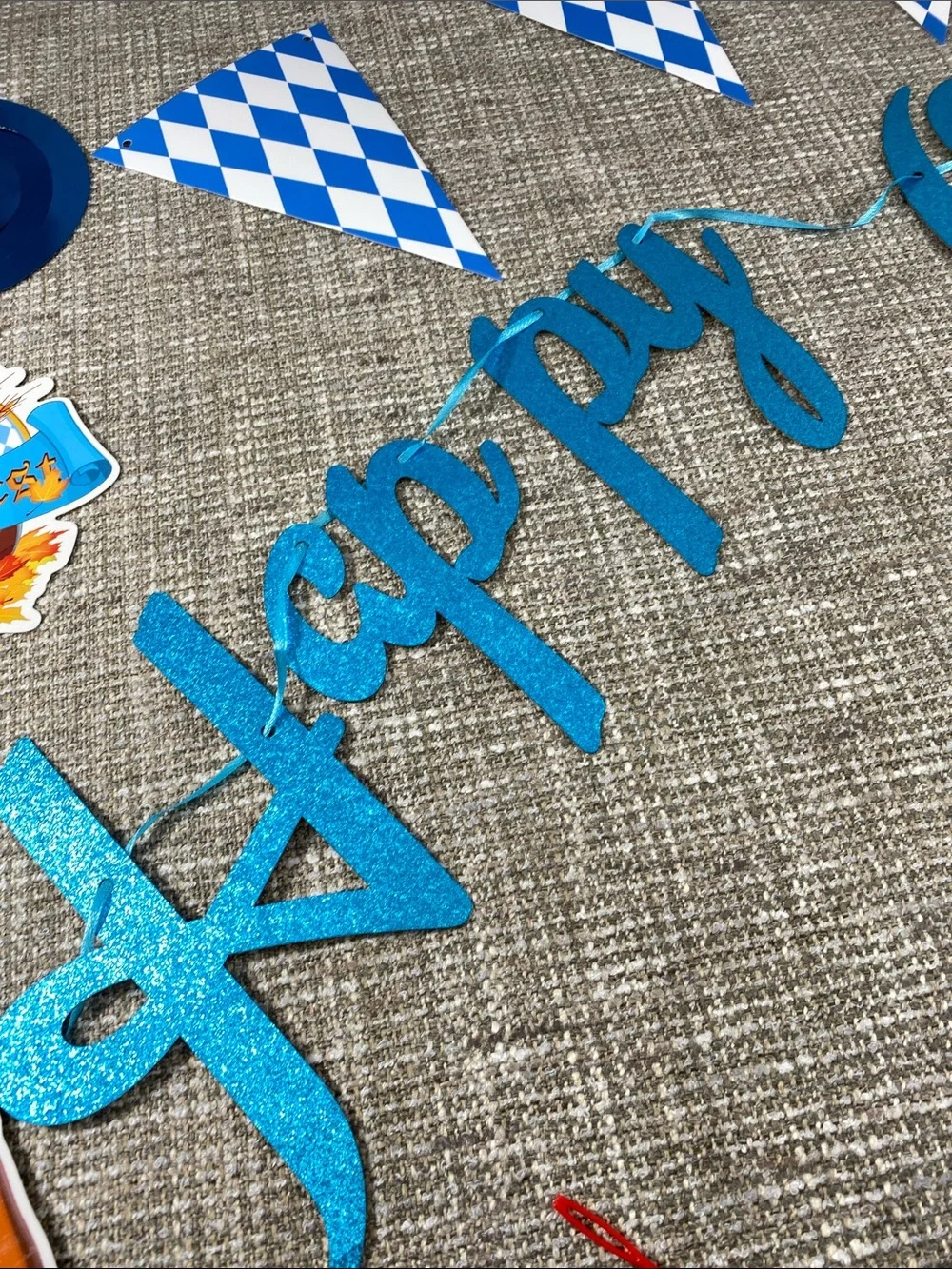 Happy Oktoberfest Party Garland Decorations